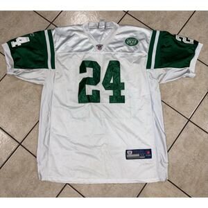 Reebok on field Darrelle Revis #24 New York Jets Jersey 54